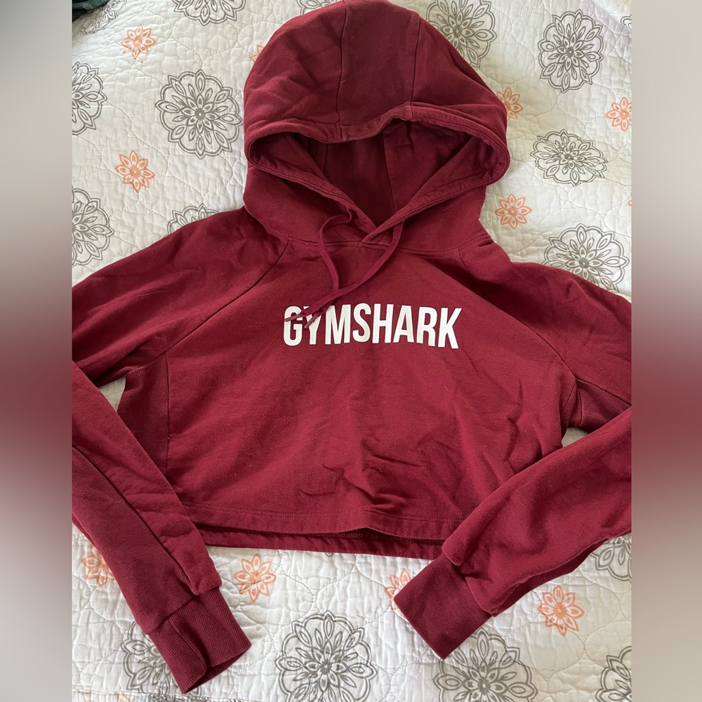 Gymshark burgundy hoodie